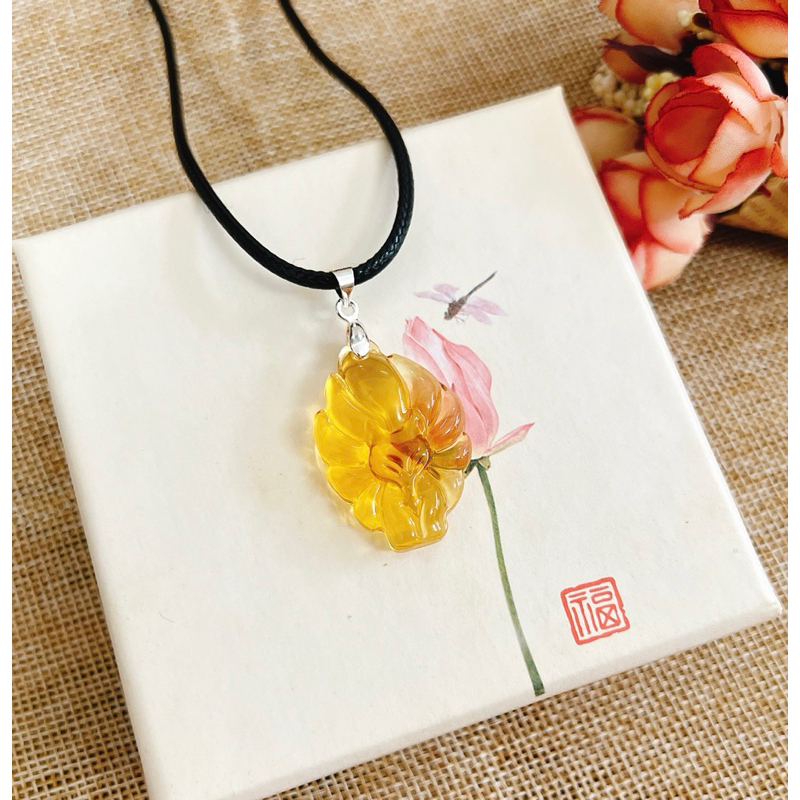 Dây chuyền Hồ Ly chúa 9 đuôi phù tình duyên TẶNG kèm dây dù + Hộp đựng