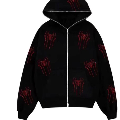 Áo Hoodie đát mũ 2 lớp bản nỉ bông cotton khóa răng cá sấu hoàn thiện cao