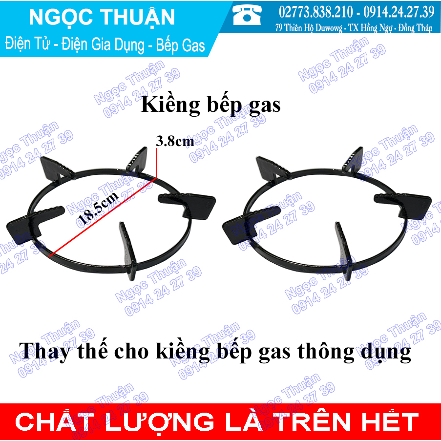 2 Cái Kiềng Tròn INOX