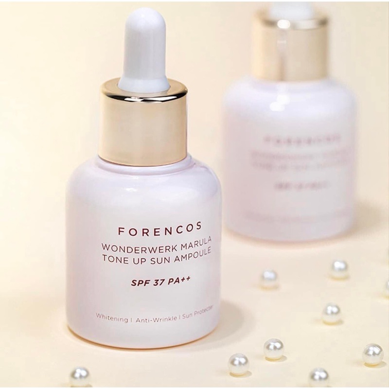 Serum Dưỡng Trắng Chống Nắng Da Forencos Wonderwerk Marula Tone Up Sun Ampoule SPF37 PA++