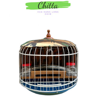  Lồng cu gáy nan nhôm cắm xuyên nan lồng nuôi chim cu gáy bịt mái vải giàn đi chất liệu nhôm 