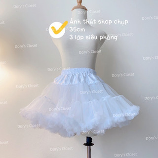 Tùng phồng cơ bản 35 - 45 - 55 cm mặc trong váy jk / lolita 𝐃𝐨𝐫𝐲’𝐬 𝐂𝐥𝐨𝐬𝐞𝐭
