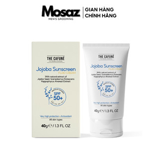 Kem Chống Nắng Jojoba Sunscreen SPF 50+ Phổ Quang Rộng Bảo Vệ Da Trước Tia UVA, UVB, IR, HEV Không Bết Rít 40gr