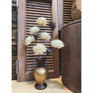 Búp Sen - Hoa Nhài Khô ❤️FREESHIP❤️ Hoa khô nghệ thuật - decor nhà cửa