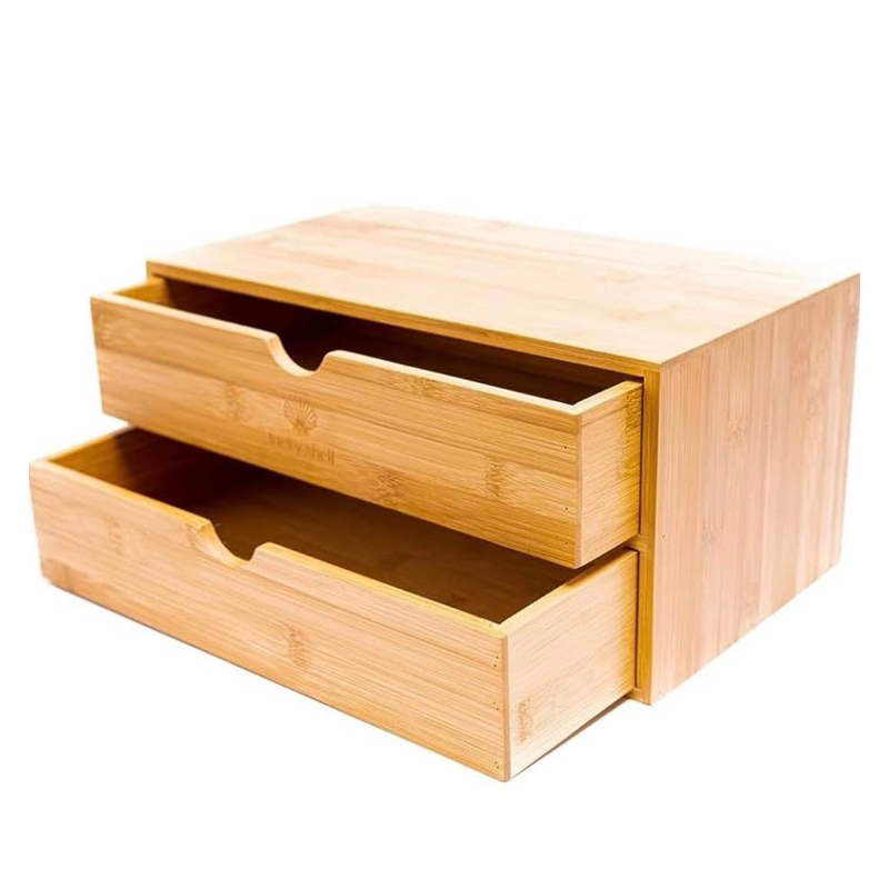 Hộp gỗ tre đa năng có ngăn kéo