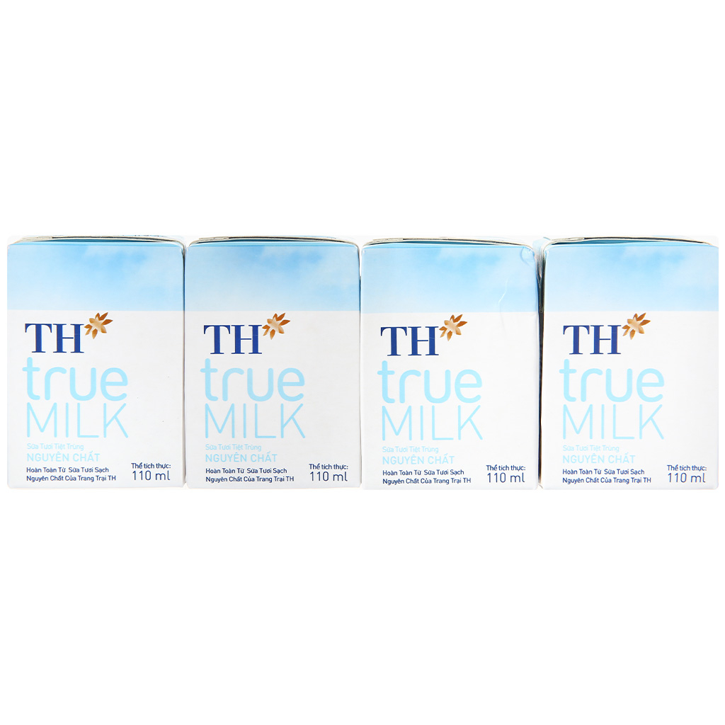 Thùng 12 Lốc Sữa TH True Milk 110ml
