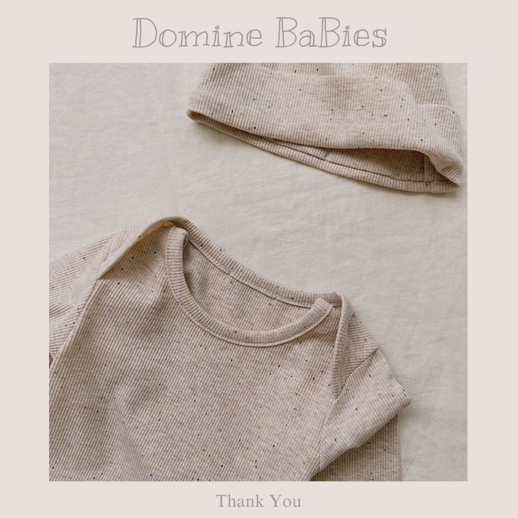 Bộ quần áo tặng kèm mũ suit liền thân Tai thỏ mẫu mới nhất chuẩn hãng Bbmama