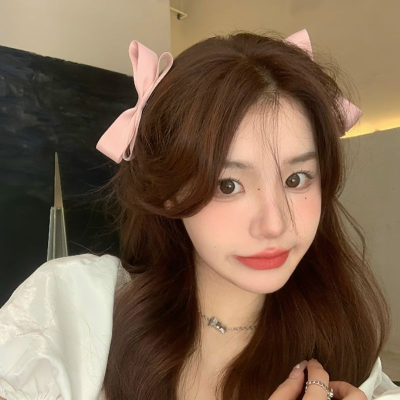 Kẹp Xước Tóc Nơ Lụa - KEP1605 - BCorner