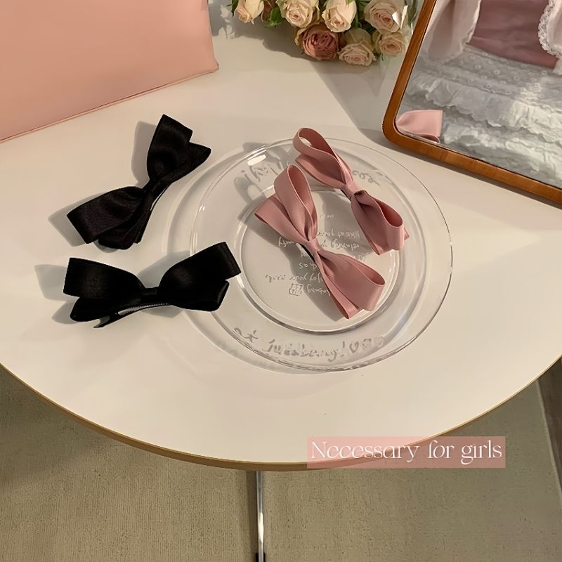 Kẹp Xước Tóc Nơ Lụa - KEP1605 - BCorner