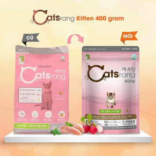 CATSRANG KITTEN - THỨC ĂN HẠT KHÔ CHO MÈO CON TÚI 400GR