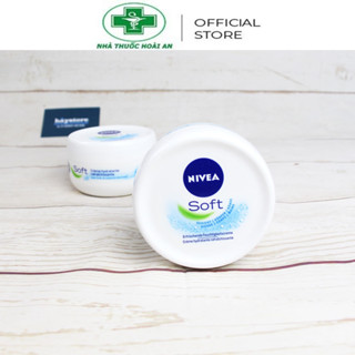  Kem dưỡng ẩm da NIVEA Soft cho cả da mặt và toàn thân dưỡng da mềm mịn 200ml 