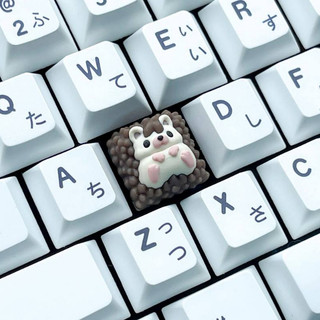 Artisan Keycap - Nút bàn phím cơ resin handmade dễ thương Nhím