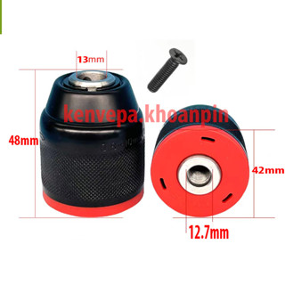 đầu kẹp mũi khoan cao cấp kim loại 10mm và 13mm