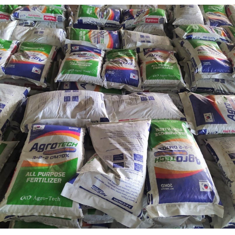 5kg Phân hữu cơ đạm cá vi sinh viên nở - Organic OM 70 3-2-2 Hàn Quốc