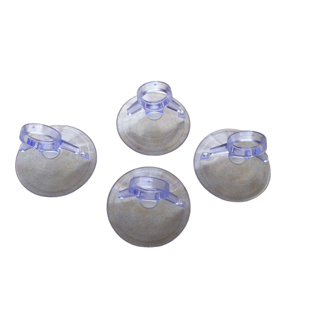 Móc Cao Su Có Giác Hút Gắn Tấm Che Nắng Cho Xe Hơi ô tô núm vú nhựa hít kính trong suốt .