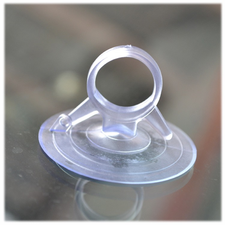 Móc Cao Su Có Giác Hút Gắn Tấm Che Nắng Cho Xe Hơi ô tô núm vú nhựa hít kính trong suốt .