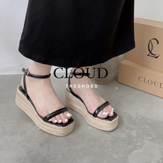 Giày sandal nữ đế xuồng cói