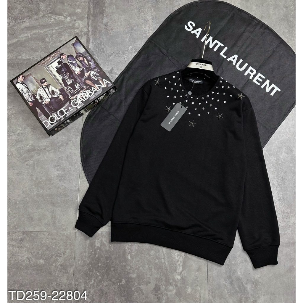 Áo NỈ NAM thu đông hoạ tiết LV cao cấp-Áo nam thu đông chất da cá hot hit