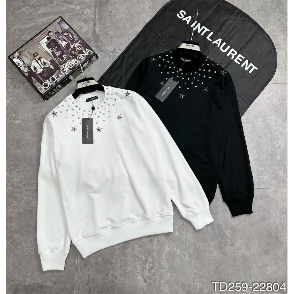 Áo NỈ NAM thu đông hoạ tiết LV cao cấp-Áo nam thu đông chất da cá hot hit