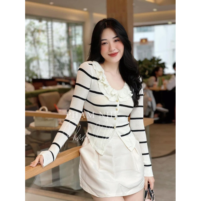 ÁO LEN PHỐI CỔ BÈO 4M