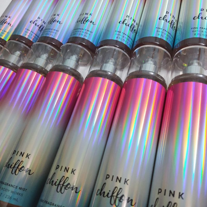 Xịt thơm Bodymist Pink Chiffon hương dễ thương.