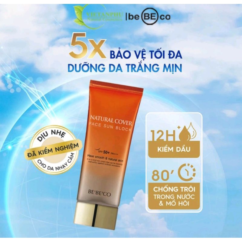 Kem chống nắng nền lên tông Bebeco