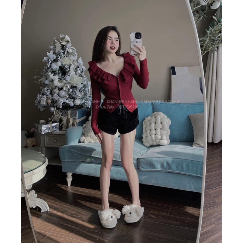 ÁO LEN PHỐI CỔ BÈO 4M