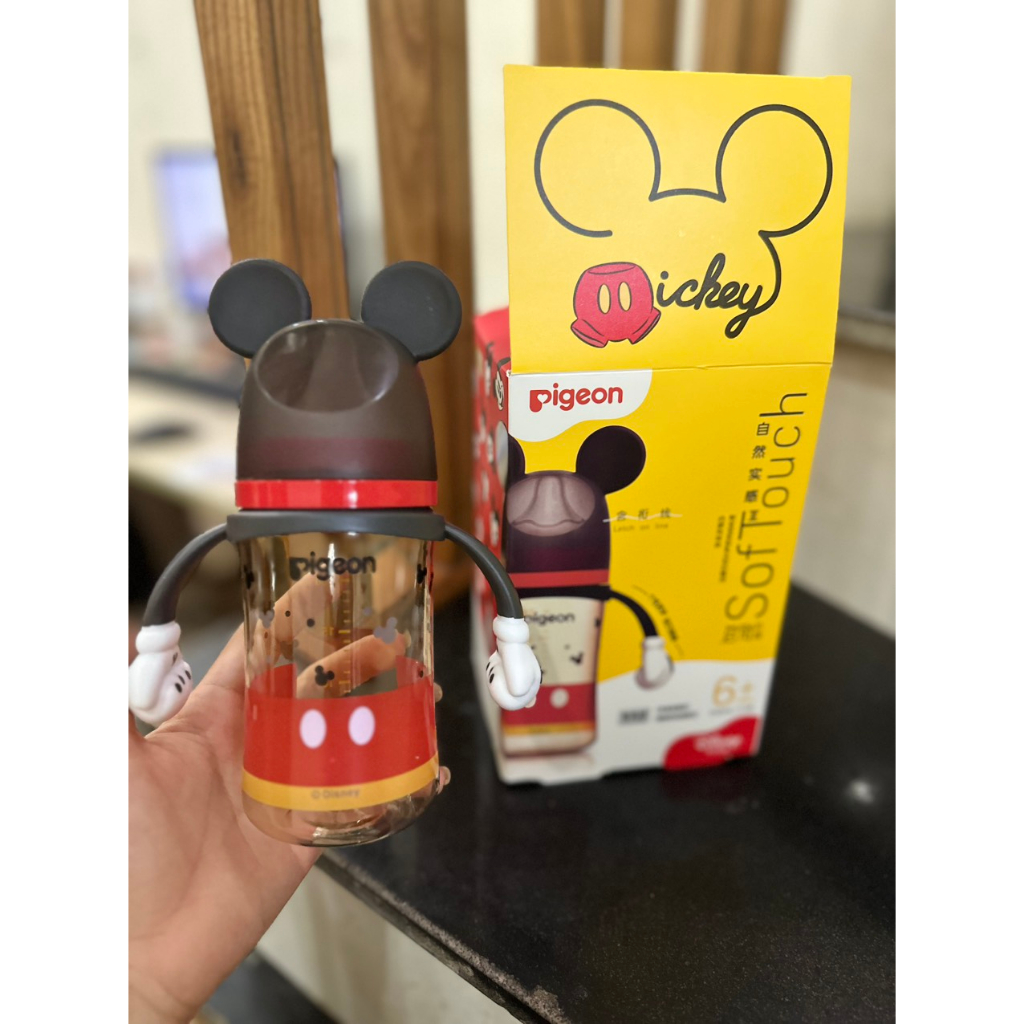 Bình Sữa Pigeon Minnie DISNEY Thiết Kế Chất Lượng Cao Cho Bé