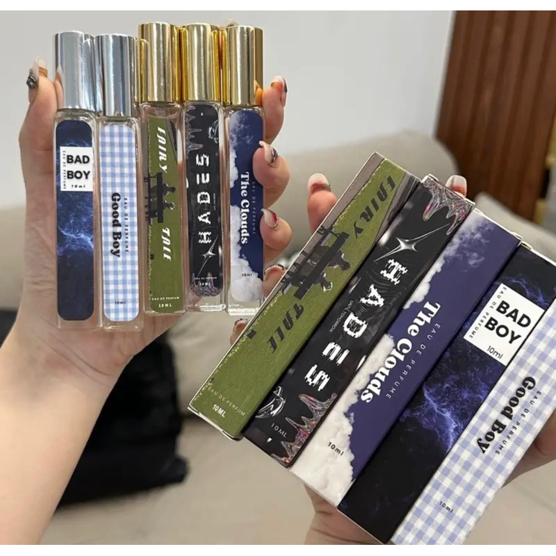 COMBO 5 CHAI NƯỚC HOA CHIẾT 10ml THƠM 5-8TIẾNG