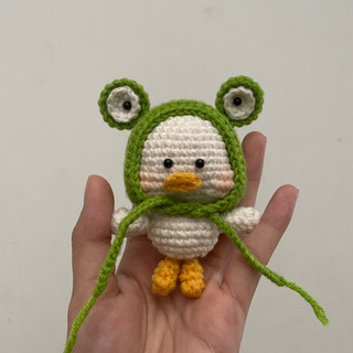 [ẢNH THẬT] Vịt đội mũ ếch handmade