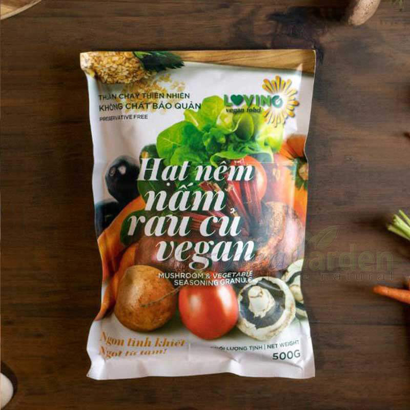 HẠT NÊM NẤM VÀ RAU CỦ 450gr