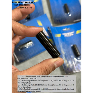 Ắc piston 13/14li chóng lúp dtd dành cho xe dream wave / ex135.150 / winner sonic