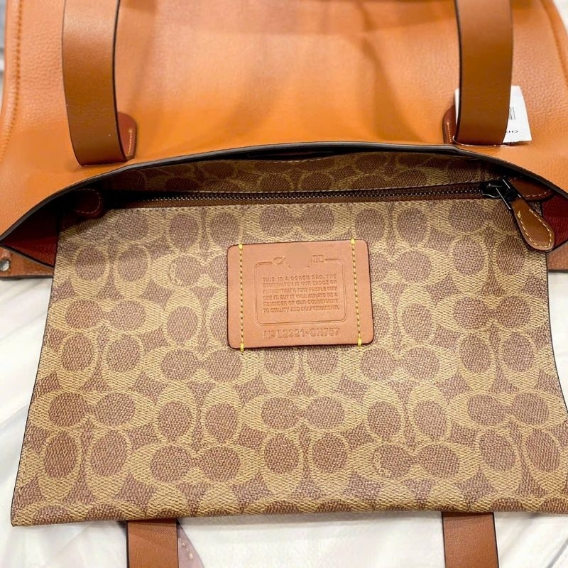 Túi xách COACH Relay Tote ✨da thật xịn xò