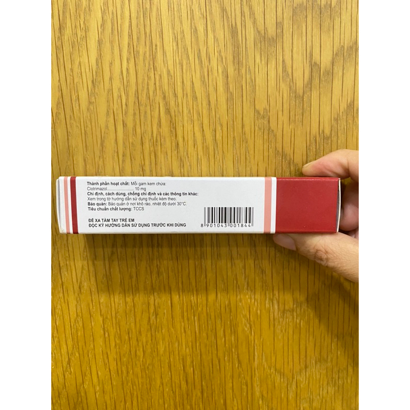 Kem bôi ngoài da Biroxime cho các loại nấm da - 20g