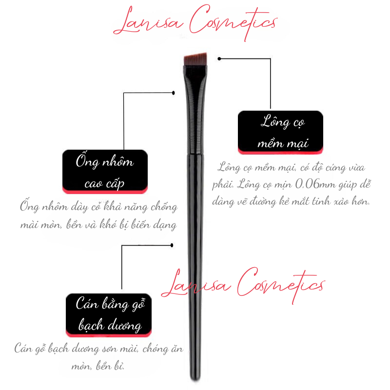 Cọ Xéo Kẻ Mắt/ Mày Siêu Mảnh