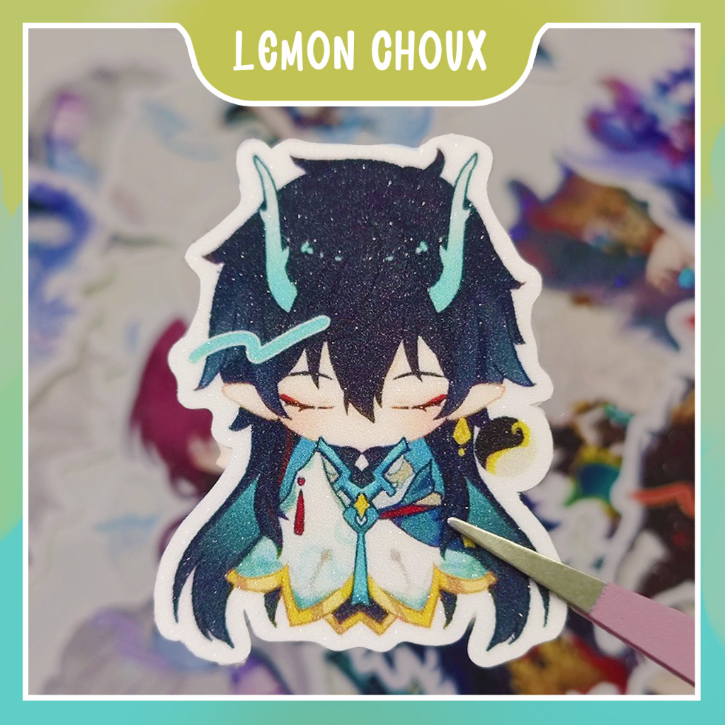 Sticker gacha Honkai Star Rail búp bê cầu nắng lấp lánh 34 nhân vật