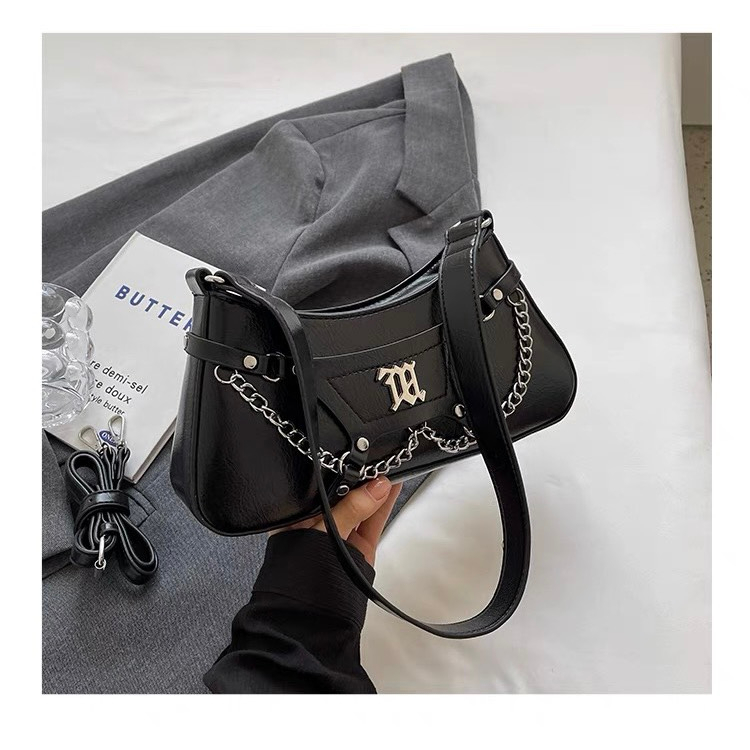 Túi đeo chéo túi đeo vai phối xích chanh xả KHOÁ M VINTAGE NHỎ XINH