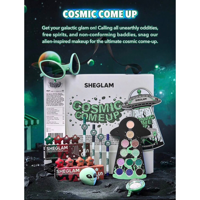 Phấn bắt sáng dạng nén SHEGLAM Lunar Glow Highlighter.