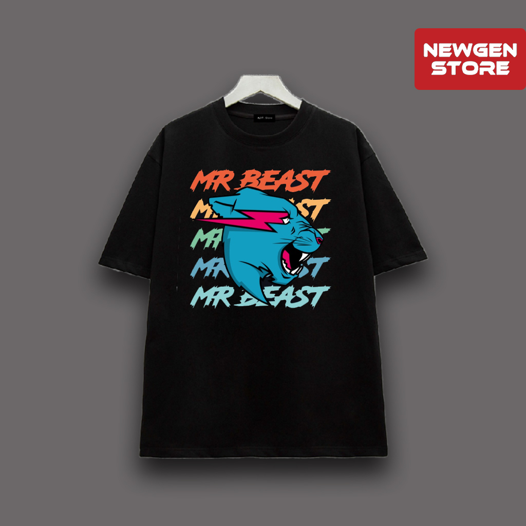 Áo thun in hình  "MR BEAST" | Newgen store - Thời trang game thủ0
