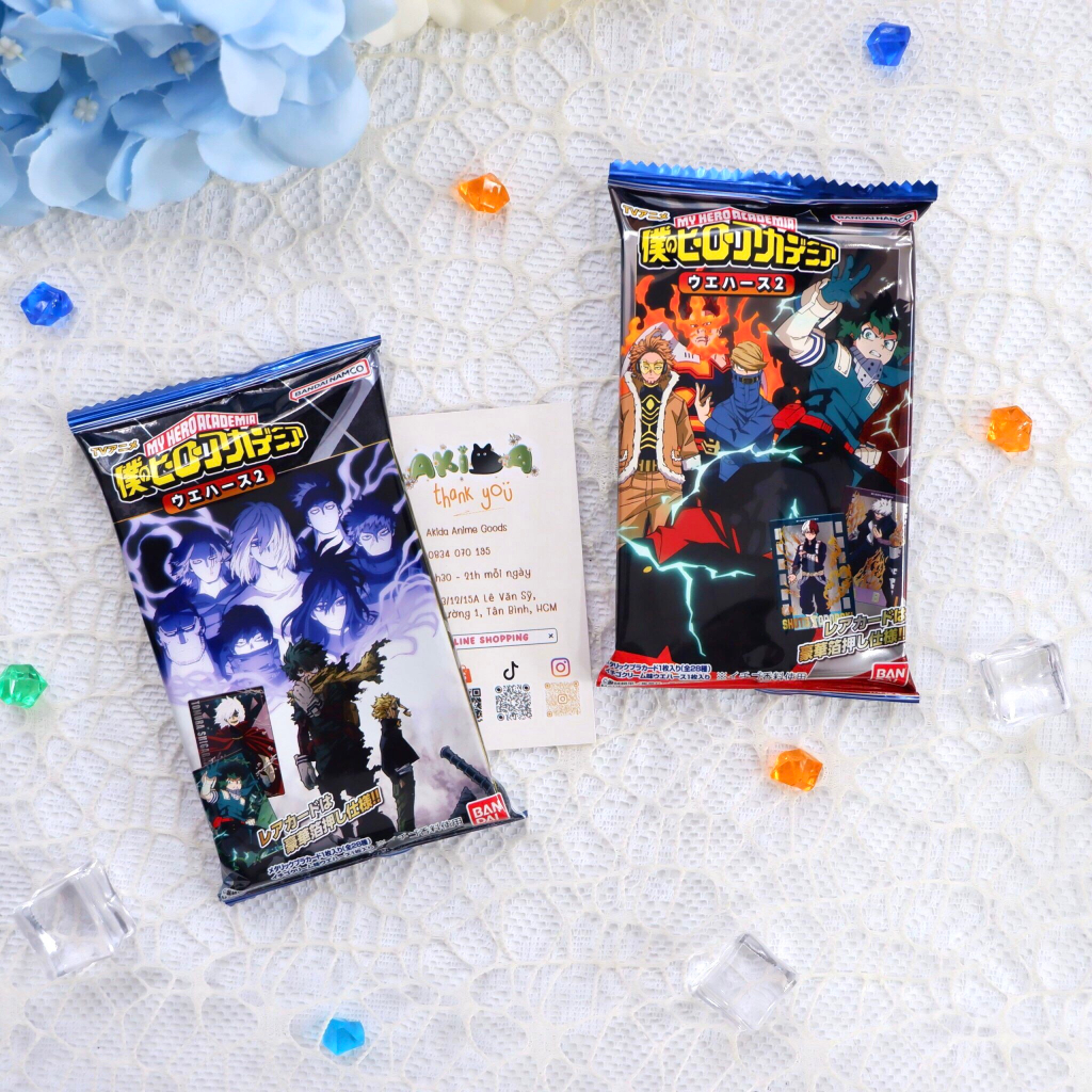Pack random/ Thẻ nhân phẩm - Wafer vol 2 - My Hero Academia