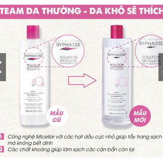 Nước Tẩy Trang Byphasse Solution Micellaire