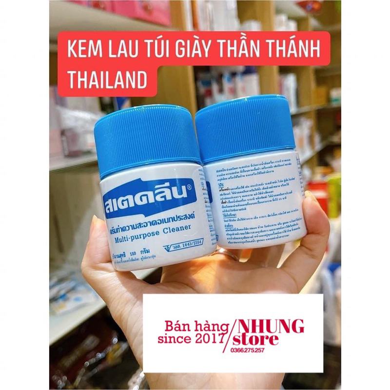 Kem lau túi giày đồ da Thái