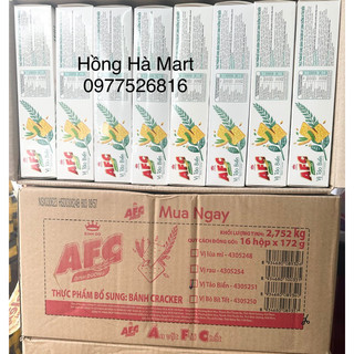 Thùng 16 hộp bánh dinh dưỡng AFC
