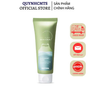  Sữa Rửa Mặt Rau Má Hàn Quốc - Sữa Rửa Mặt Rau Má Jeju Cica Prettyskin 150ml 