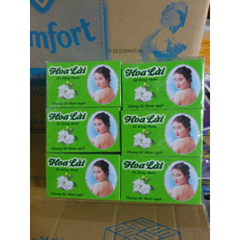Xà bông bánh HOA LÀI 100g