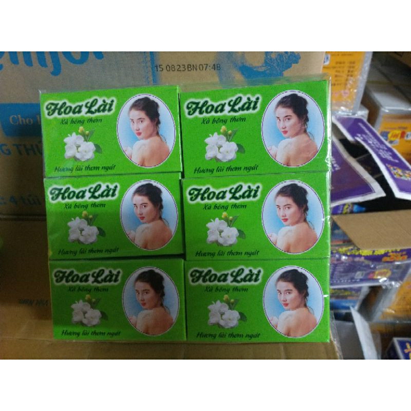 Xà bông bánh HOA LÀI 100g