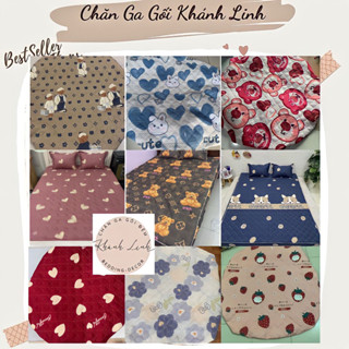 Ga trải giường [FREE SHIP] ga chần bông ga bo chun nhiều kích thước 1m2, 1m6, 1m8, 2m2 ga trần bông bo chun