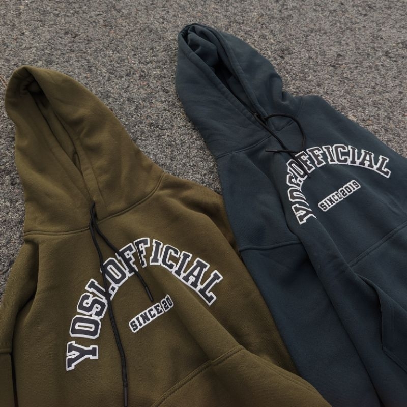 Áo Hoodie Yosi.club Oversize Basic Logo Since 2019