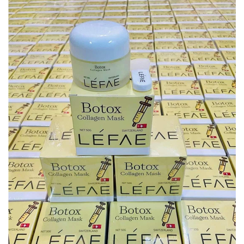Mặt nạ Botox Collagen Mask Thụy Sĩ giúp trẻ hóa, căng bóng da - BonnieCosmetics