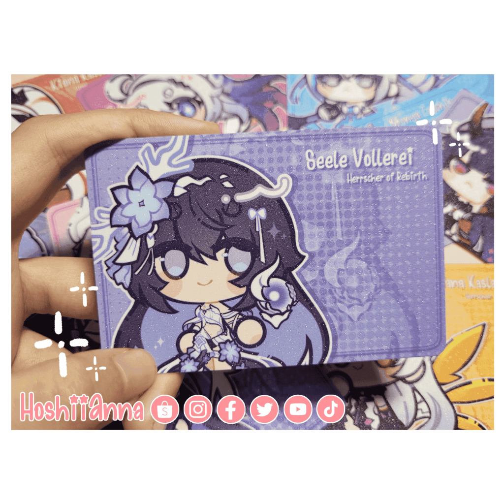 Gacha card bo góc Herrscher - Honkai Impact 3rd